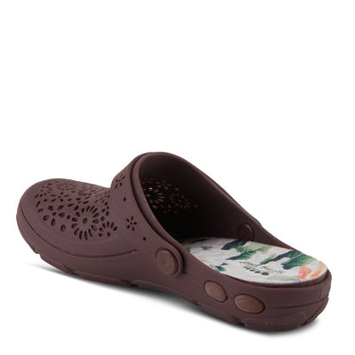 Spring Step Shoes Contigo Clogs Women's Perforated Tpr Slip On