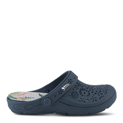Spring Step Shoes Contigo Clogs Women's Perforated Tpr Slip On