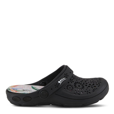 Spring Step Shoes Contigo Clogs Women's Perforated Tpr Slip On