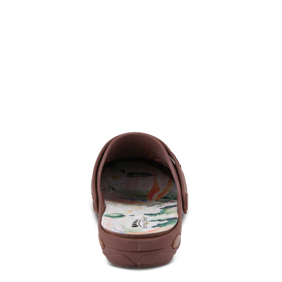 Spring Step Shoes Contigo Clogs Women's Perforated Tpr Slip On