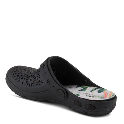 Spring Step Shoes Contigo Clogs Women's Perforated Tpr Slip On