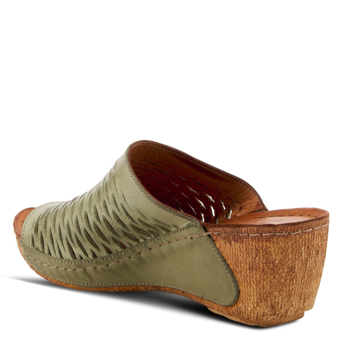 Spring Step Shoes Cunacena Sandals Women’s Leather Wedge