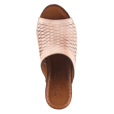 Spring Step Shoes Cunacena Sandals Women’s Leather Wedge
