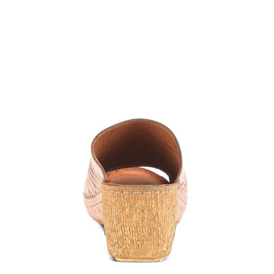 Spring Step Shoes Cunacena Women's Leather Slide Sandals
