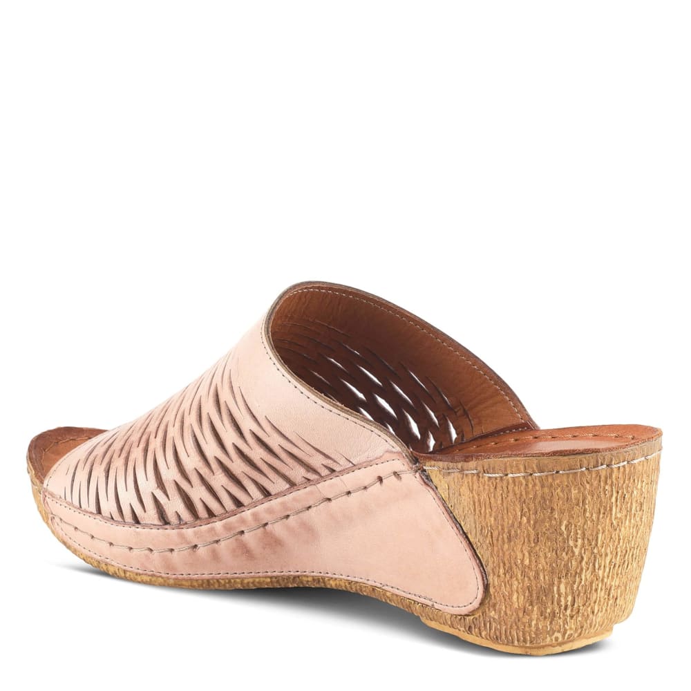 Spring Step Shoes Cunacena Women's Leather Slide Sandals