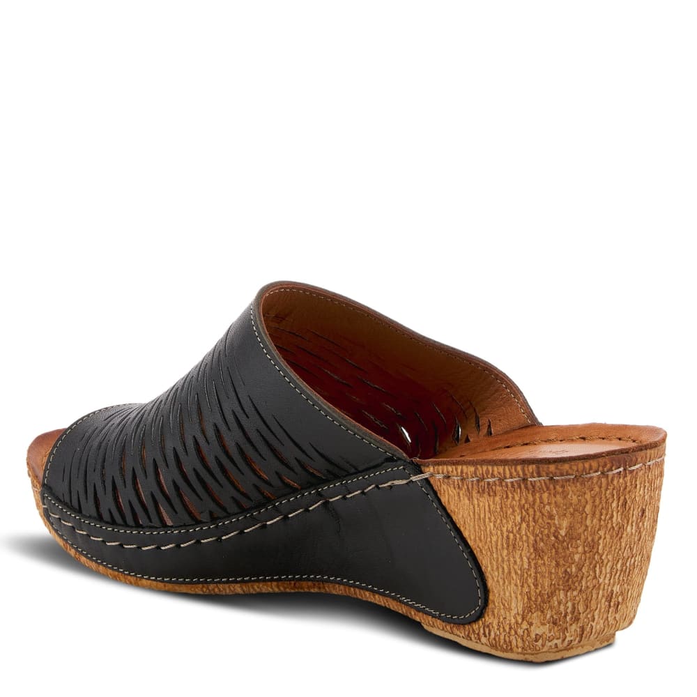 Spring Step Shoes Cunacena Women's Leather Slide Sandals
