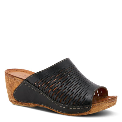 Spring Step Shoes Cunacena Women's Leather Slide Sandals