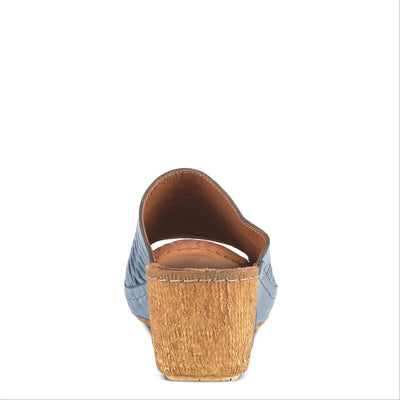 Spring Step Shoes Cunacena Women's Leather Slide Sandals