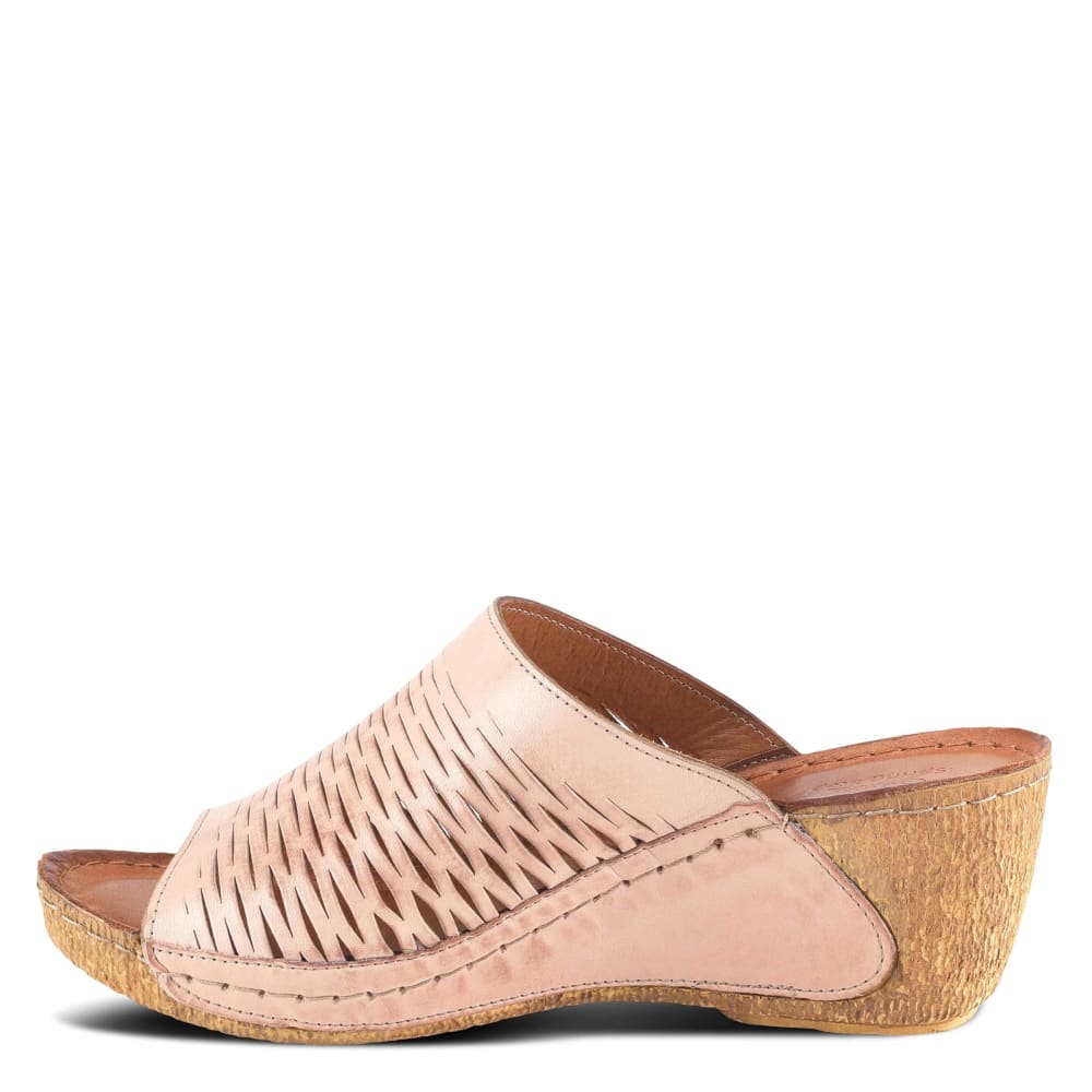 Spring Step Shoes Cunacena Women's Leather Slide Sandals