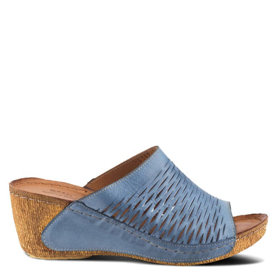 Spring Step Shoes Cunacena Women's Leather Slide Sandals
