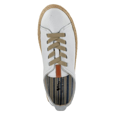 Spring Step Shoes Eloya Leather Sneaker Women’s Pebbled Leather