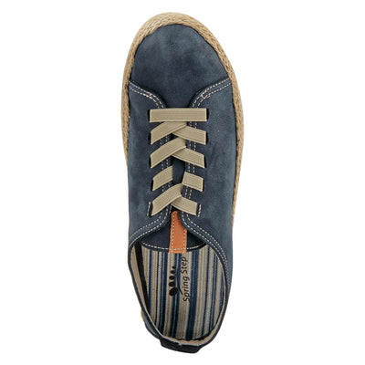 Spring Step Shoes Eloya Leather Sneaker Women’s Pebbled Leather