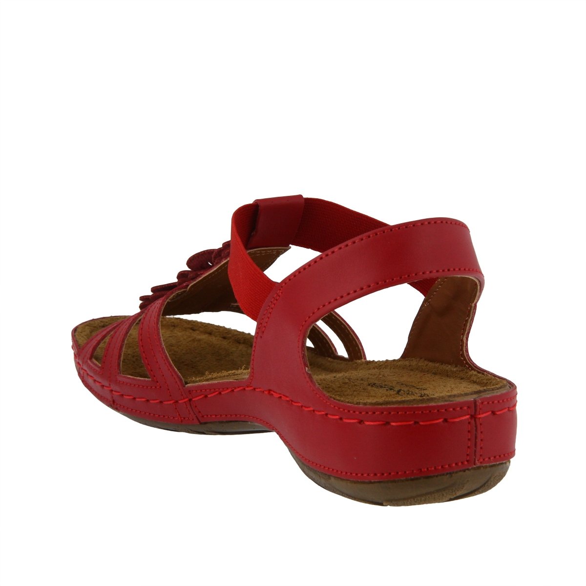 Spring Step Shoes Flexus Adede Slingback Sandal Women’s Leather Floral