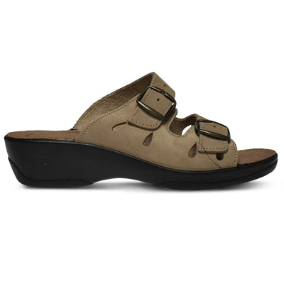 Spring Step Shoes Flexus Decca Slide Women's Leather Adjustable Sandals