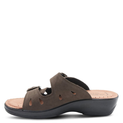 Spring Step Shoes Flexus Decca Slide Women's Leather Adjustable Sandals