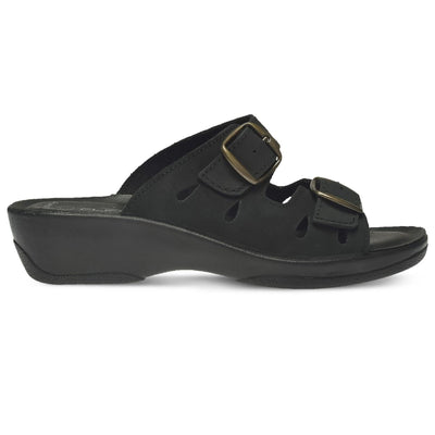 Spring Step Shoes Flexus Decca Slide Women's Leather Adjustable Sandals