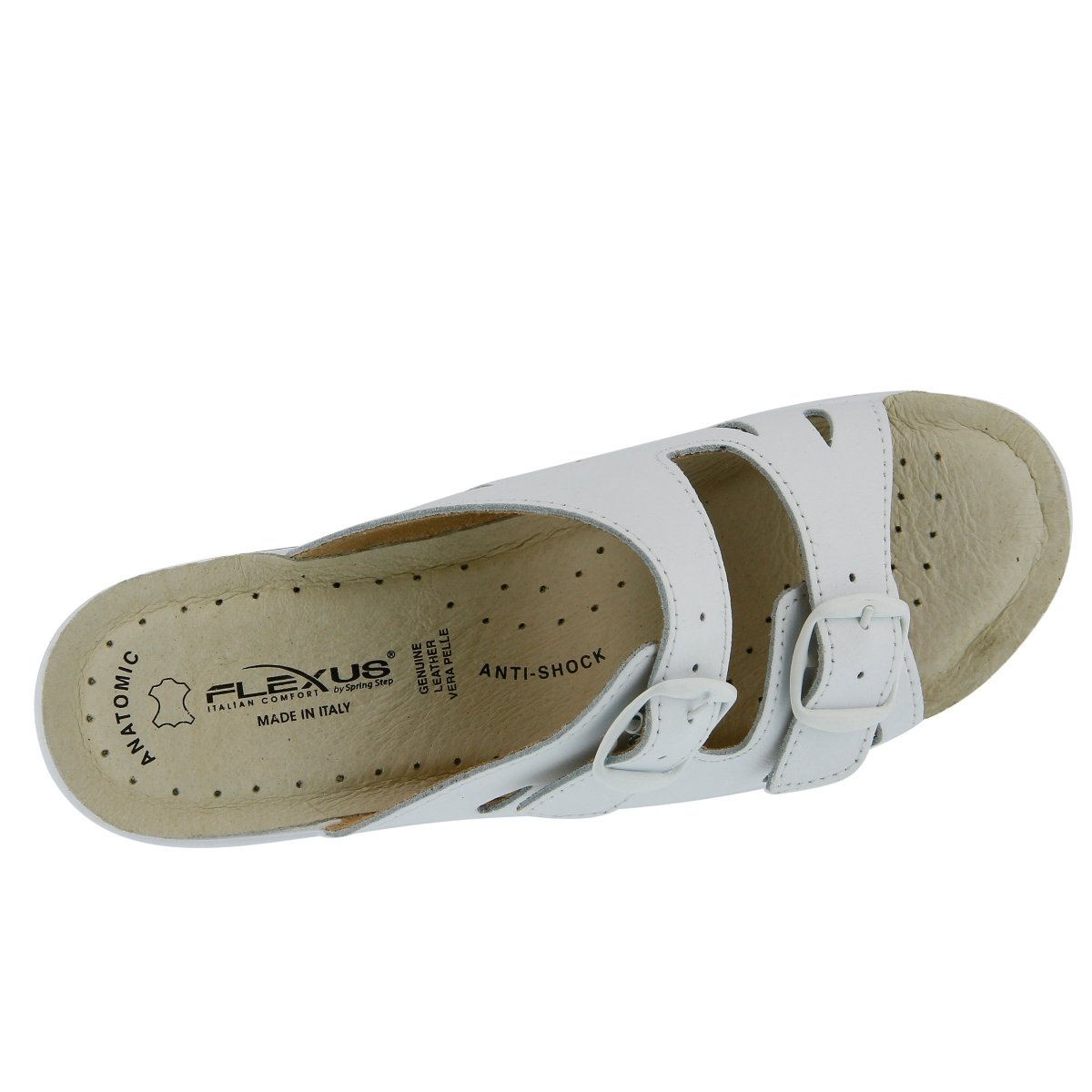Spring Step Shoes Flexus Decca Slide Women's Leather Adjustable Sandals