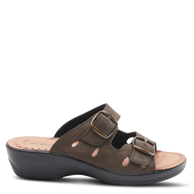 Spring Step Shoes Flexus Decca Slide Women's Leather Adjustable Sandals