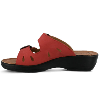 Spring Step Shoes Flexus Decca Slide Women's Leather Adjustable Sandals