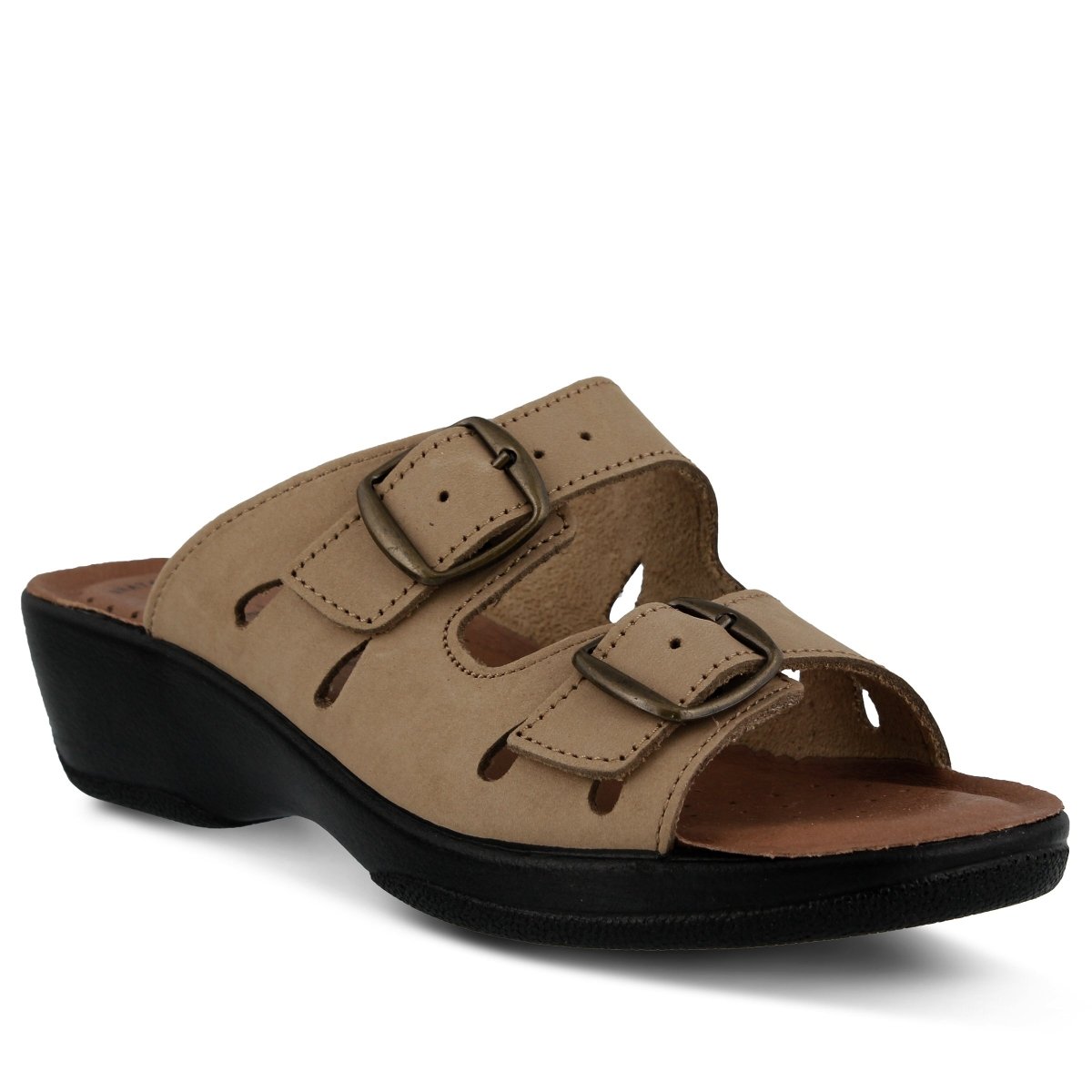 Spring Step Shoes Flexus Decca Slide Women's Leather Adjustable Sandals