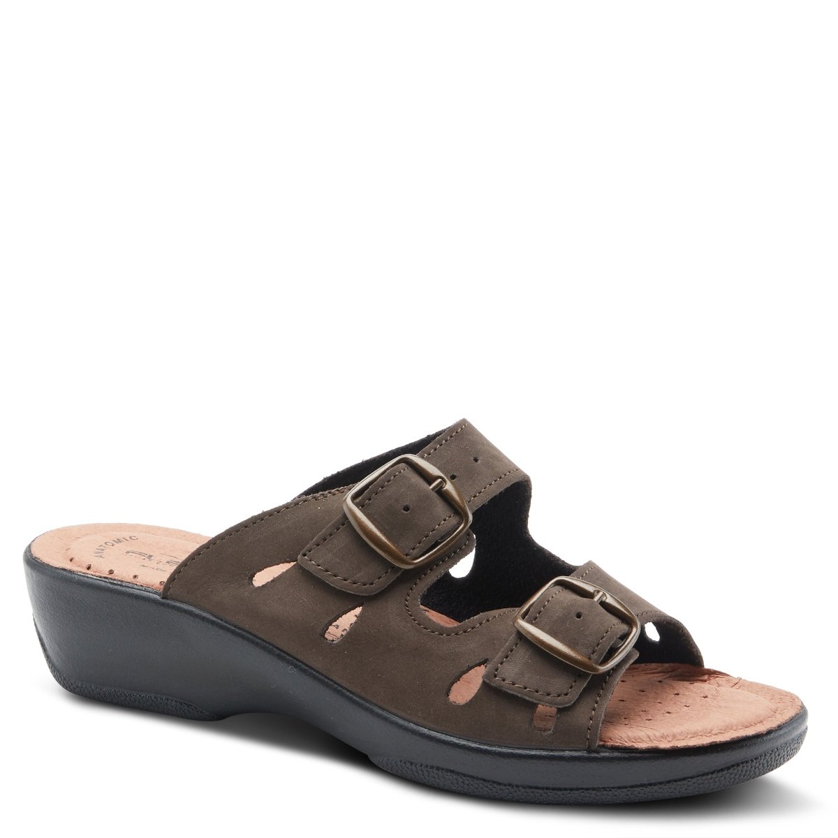 Spring Step Shoes Flexus Decca Slide Women's Leather Adjustable Sandals