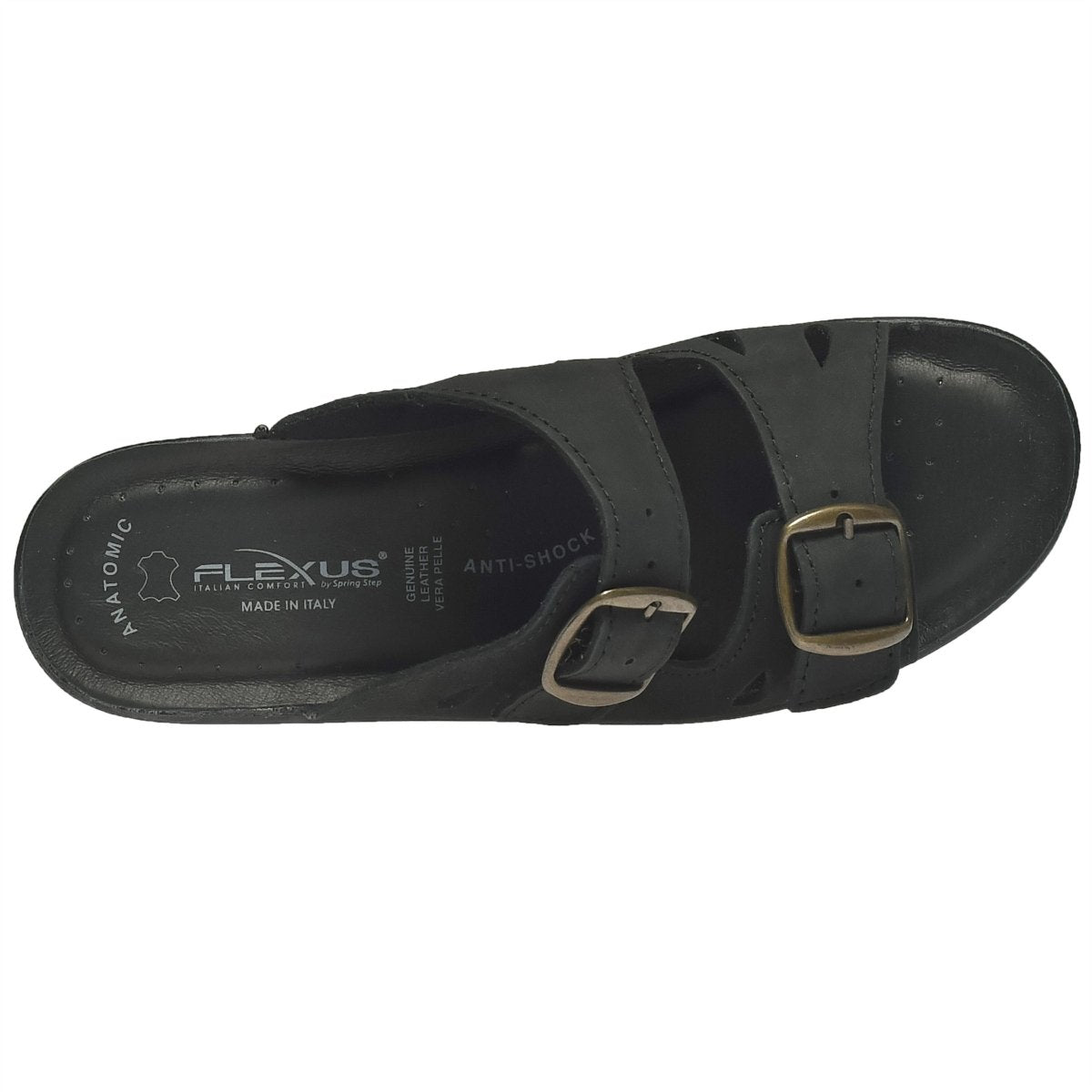 Spring Step Shoes Flexus Decca Slide Women's Leather Adjustable Sandals