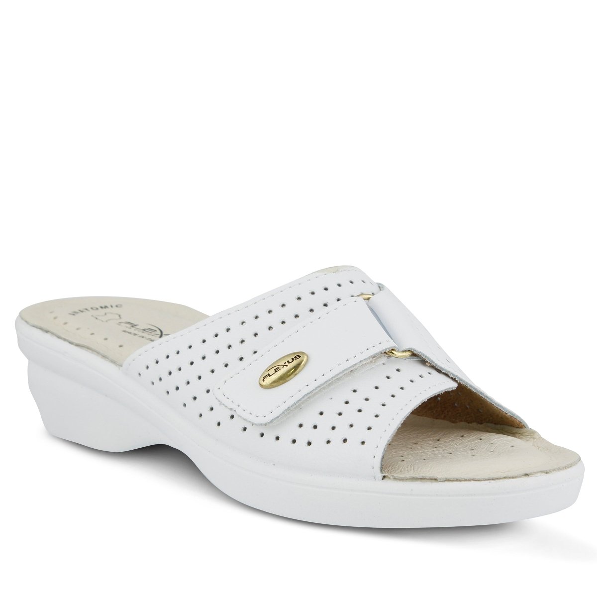 Spring Step Shoes Flexus Kea Slide Sandal Women’s Suede Leather Made In Italy
