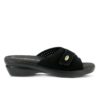 Spring Step Shoes Flexus Kea Slide Sandal Women’s Suede Leather Made In Italy