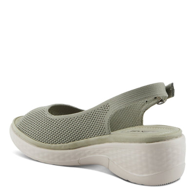 Spring Step Shoes Flexus Mayberry Sandals Women’s Textile Wedge