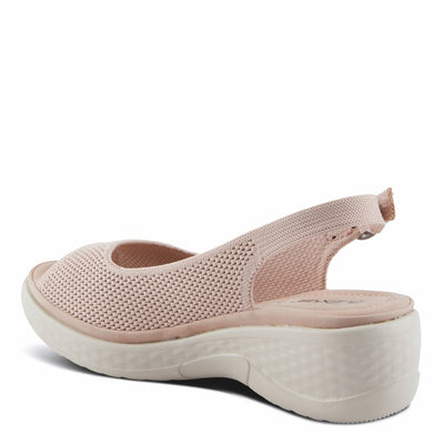Spring Step Shoes Flexus Mayberry Sandals Women’s Textile Wedge
