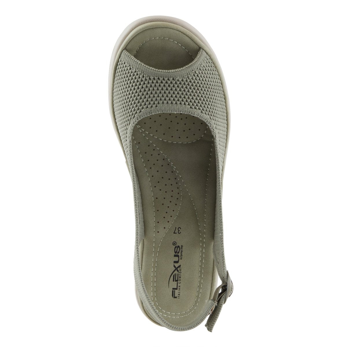 Spring Step Shoes Flexus Mayberry Sandals Women’s Textile Wedge