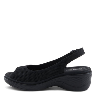 Spring Step Shoes Flexus Mayberry Sandals Women’s Textile Wedge