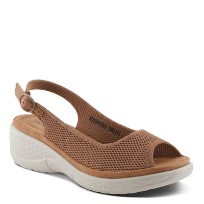 Spring Step Shoes Flexus Mayberry Sandals Women’s Textile Wedge