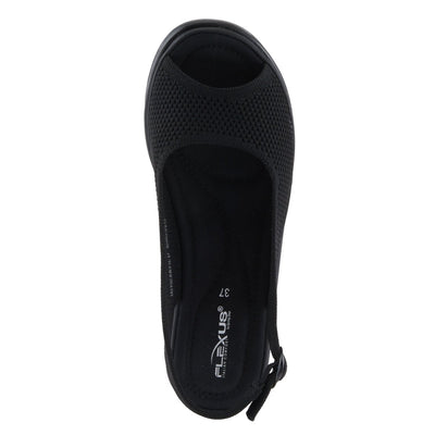 Spring Step Shoes Flexus Mayberry Sandals Women’s Textile Wedge