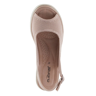 Spring Step Shoes Flexus Mayberry Sandals Women’s Textile Wedge