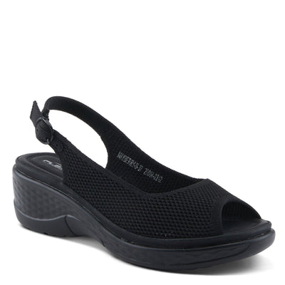Spring Step Shoes Flexus Mayberry Sandals Women’s Textile Wedge
