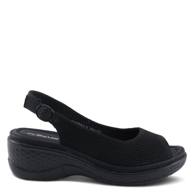 Spring Step Shoes Flexus Mayberry Sandals Women’s Textile Wedge