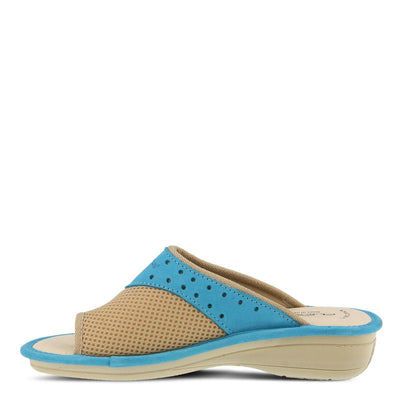 Spring Step Shoes Flexus Pascalle Slide Sandal Women’s Nubuck Leather