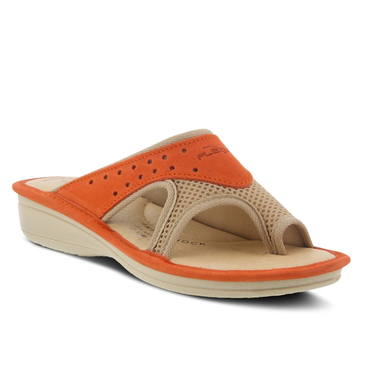 Spring Step Shoes Flexus Pascalle Slide Sandal Women’s Nubuck Leather