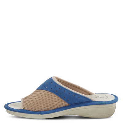 Spring Step Shoes Flexus Pascalle Slide Sandal Women’s Nubuck Leather