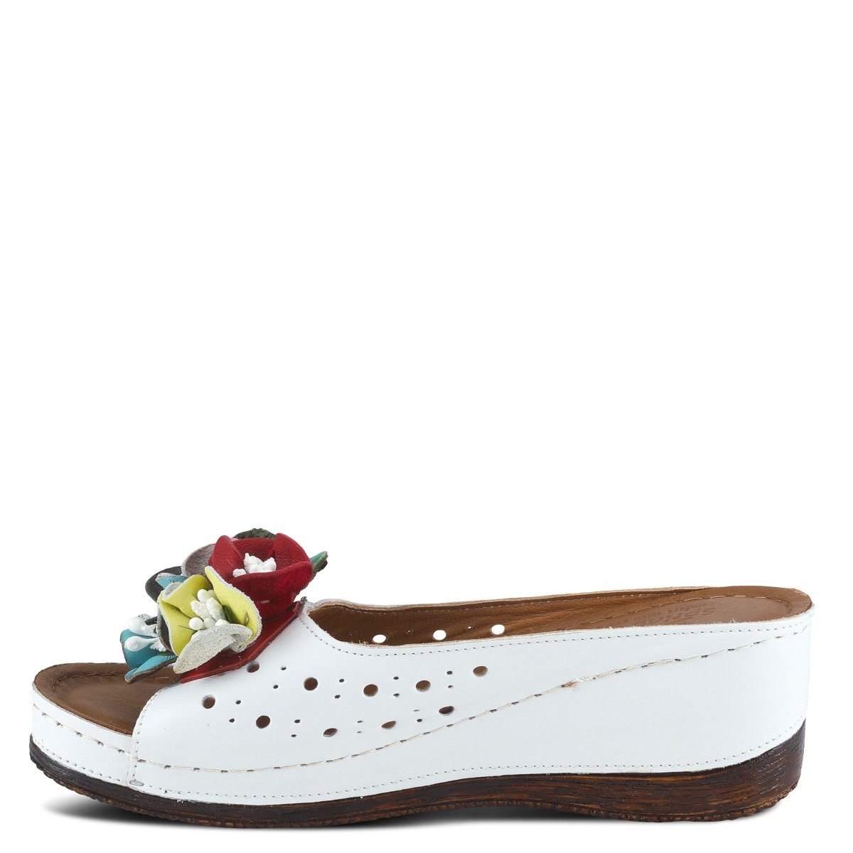 Spring Step Shoes Flowerchild Women’s Leather Multicolor Sandal