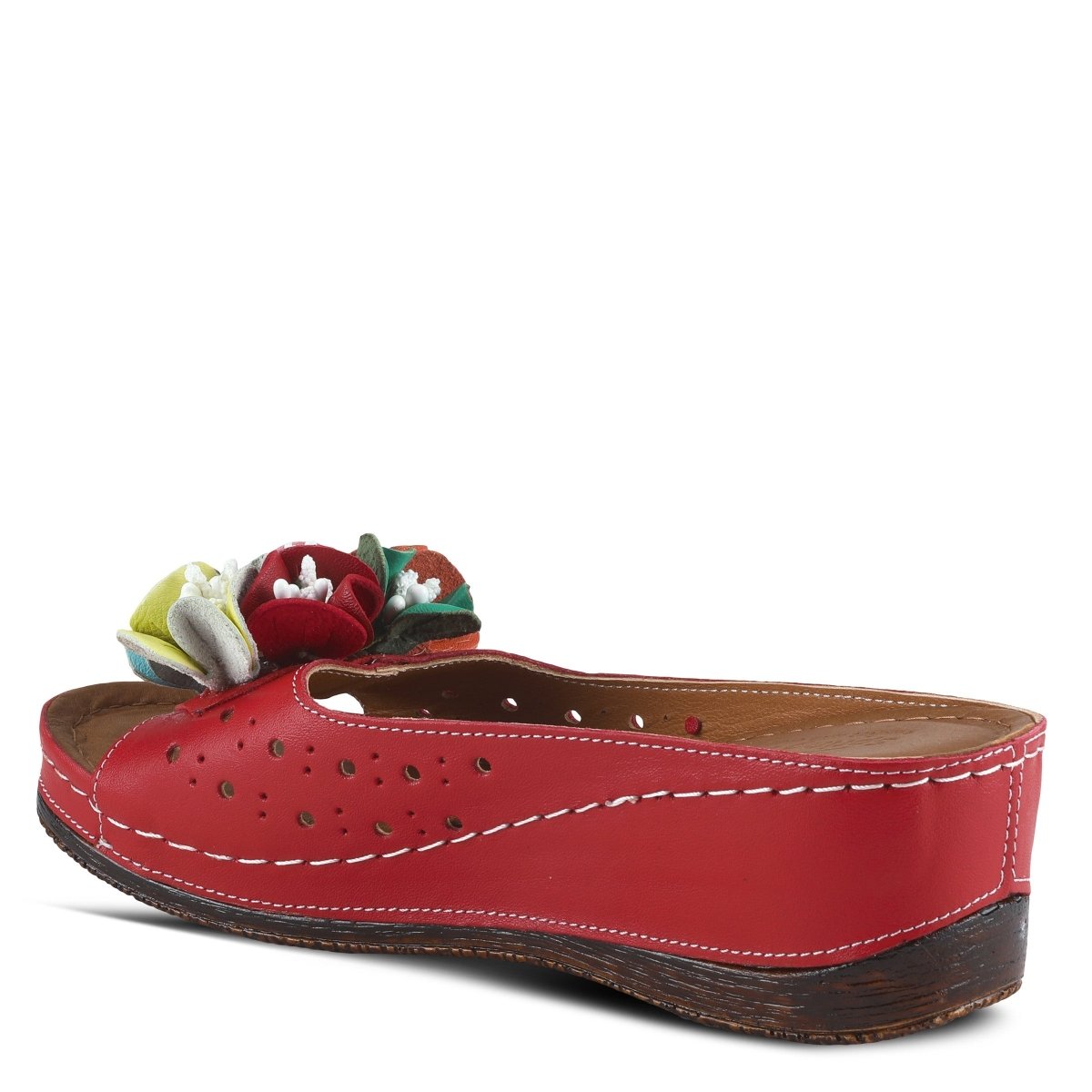 Spring Step Shoes Flowerchild Women’s Leather Multicolor Sandal