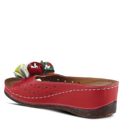 Spring Step Shoes Flowerchild Women’s Leather Multicolor Sandal