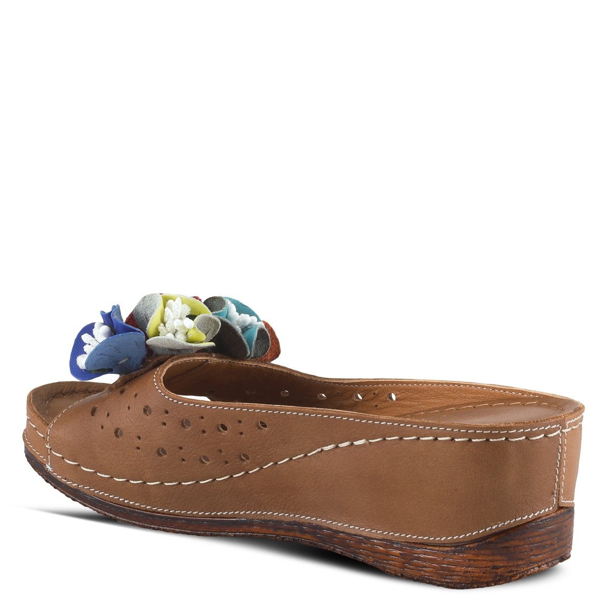 Spring Step Shoes Flowerchild Women’s Leather Multicolor Sandal