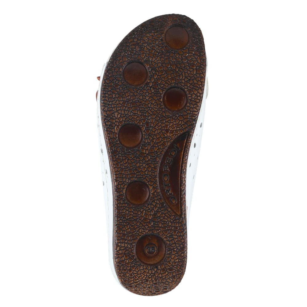 Spring Step Shoes Flowerchild Women's Leather Slide Sandals