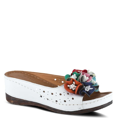 Spring Step Shoes Flowerchild Women's Leather Slide Sandals