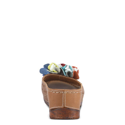 Spring Step Shoes Flowerchild Women's Leather Slide Sandals