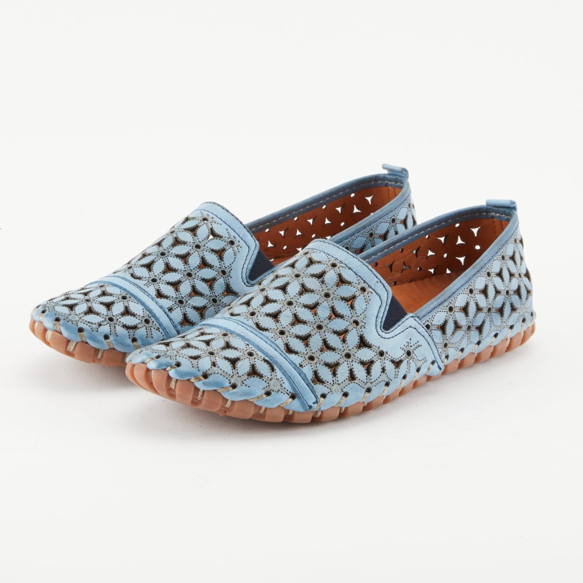Spring Step Shoes Flowerflow Women’s Leather Loafer Shoe
