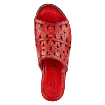 Spring Step Shoes Fusawedge Sandal Women’s Leather Cork Sole