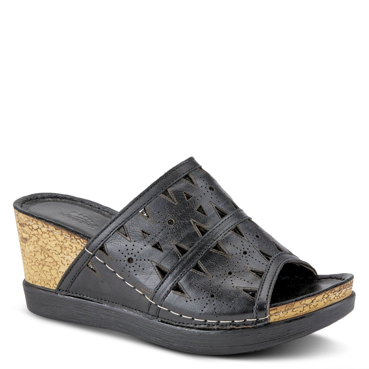 Spring Step Shoes Fusawedge Sandal Women’s Leather Cork Sole